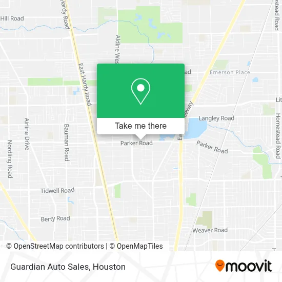 Guardian Auto Sales map