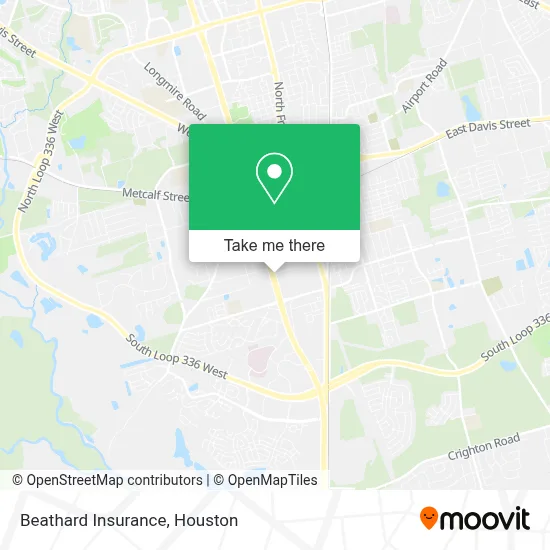 Beathard Insurance map