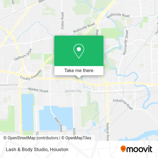 Lash & Body Studio map