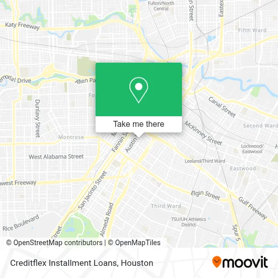Creditflex Installment Loans map
