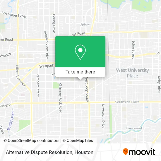 Alternative Dispute Resolution map