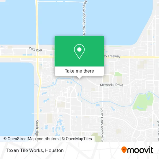 Texan Tile Works map