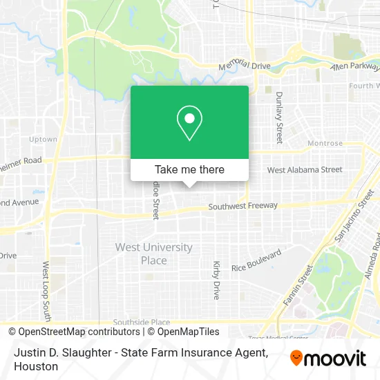 Justin D. Slaughter - State Farm Insurance Agent map
