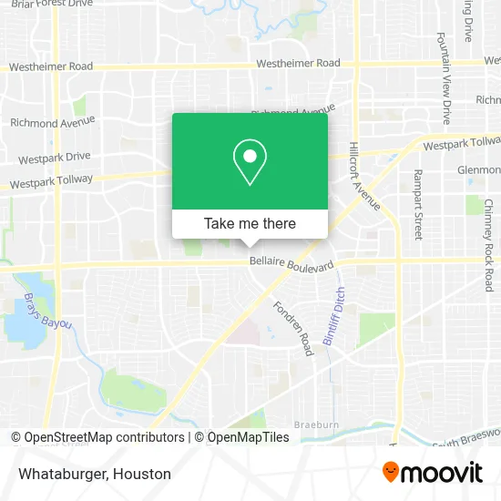 Whataburger map