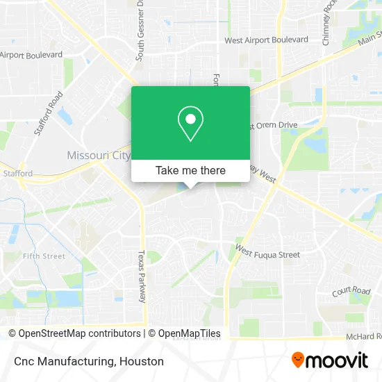 Cnc Manufacturing map