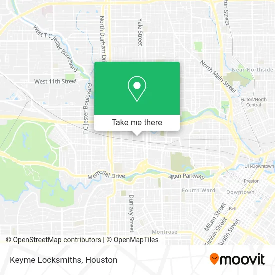 Keyme Locksmiths map