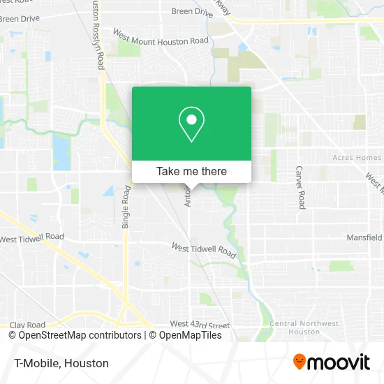 T-Mobile map