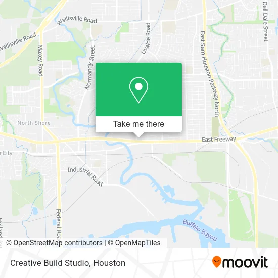 Creative Build Studio map