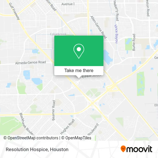 Resolution Hospice map