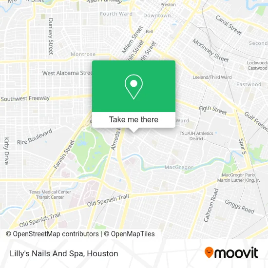 Lilly's Nails And Spa map