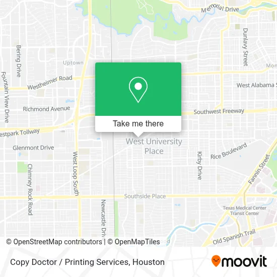 Copy Doctor / Printing Services map