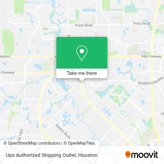 Ups Authorized Shipping Outlet map