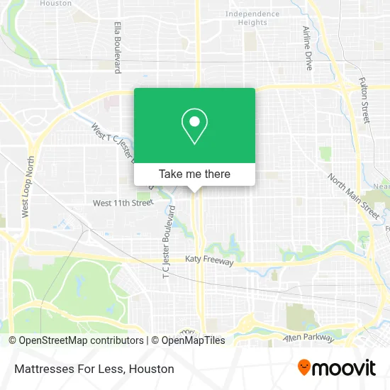 Mattresses For Less map