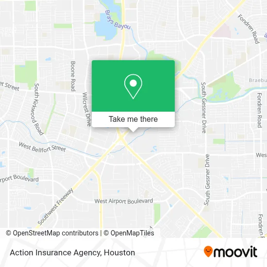 Action Insurance Agency map