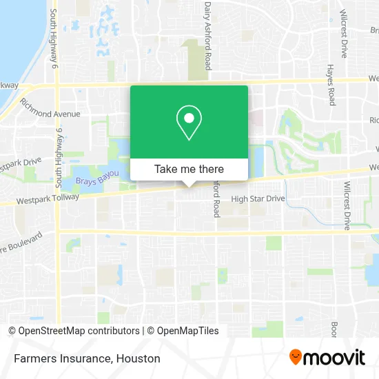 Farmers Insurance map