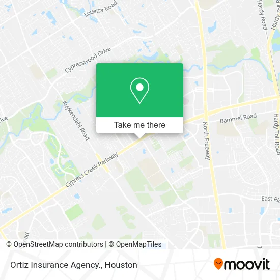 Ortiz Insurance Agency. map