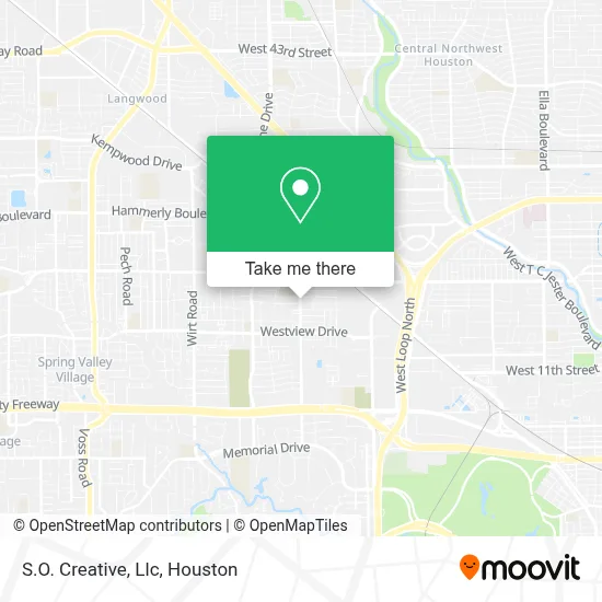 S.O. Creative, Llc map