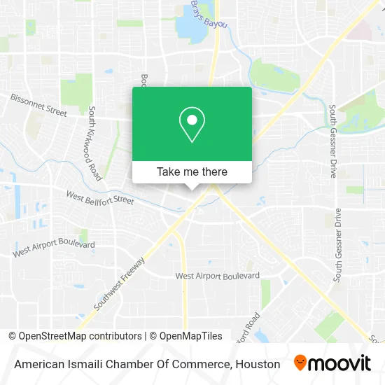 American Ismaili Chamber Of Commerce map