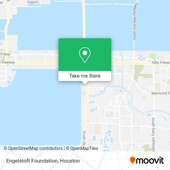 Engelstoft Foundation map