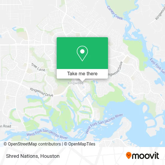 Shred Nations map