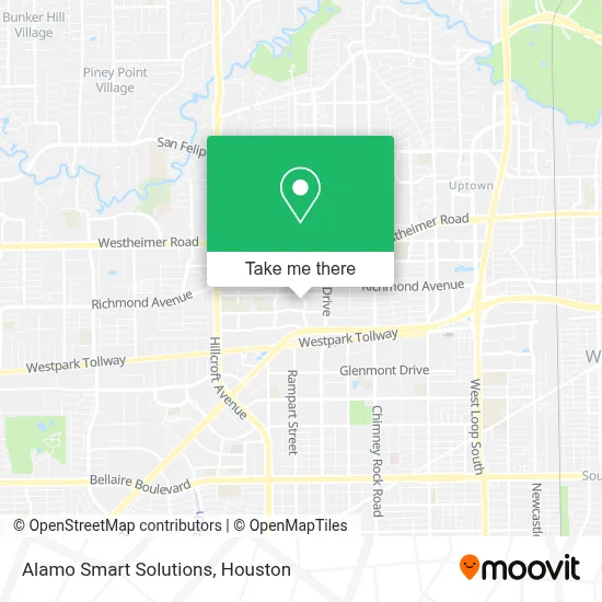 Alamo Smart Solutions map