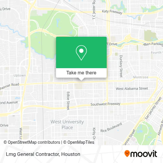 Lmg General Contractor map
