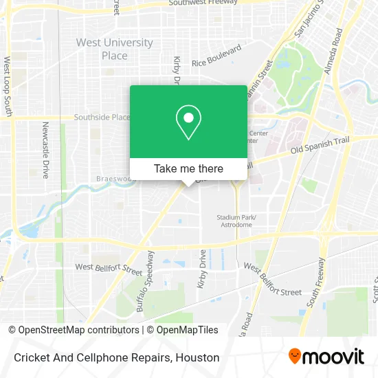 Cricket And Cellphone Repairs map