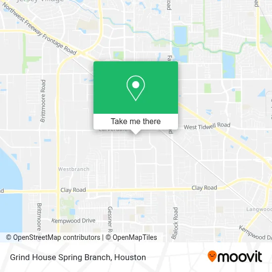 Grind House Spring Branch map