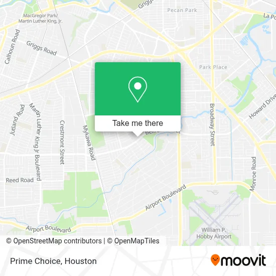 Prime Choice map
