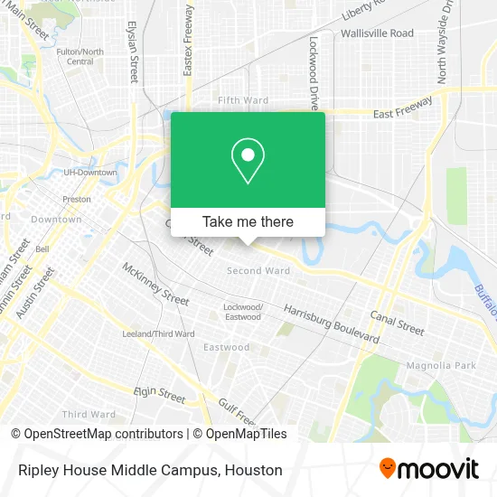 Ripley House Middle Campus map
