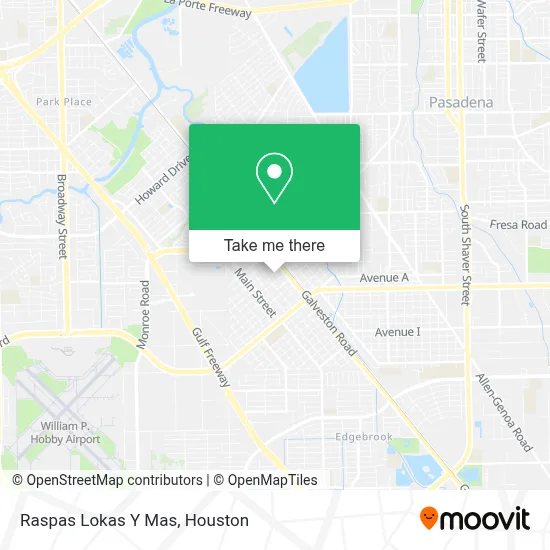Raspas Lokas Y Mas map