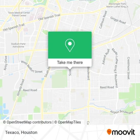 Texaco map