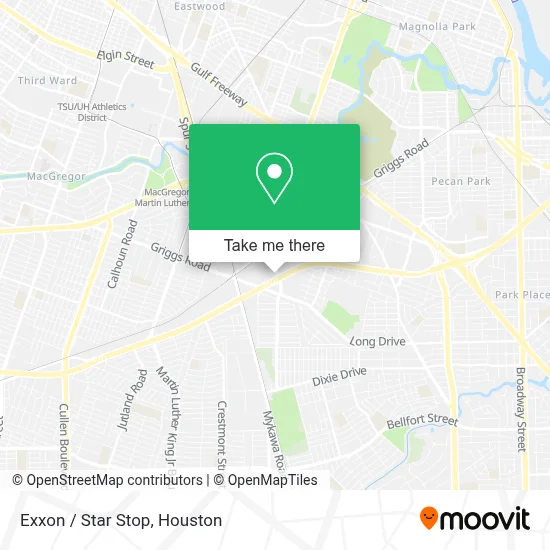 Exxon / Star Stop map