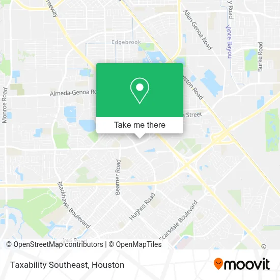 Taxability Southeast map
