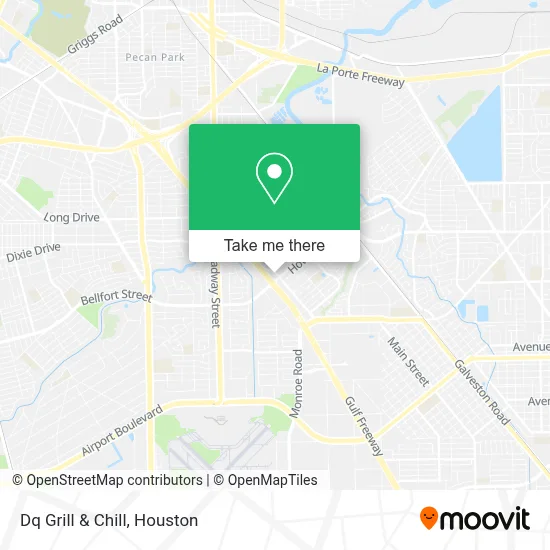 Dq Grill & Chill map