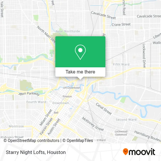 Starry Night Lofts map