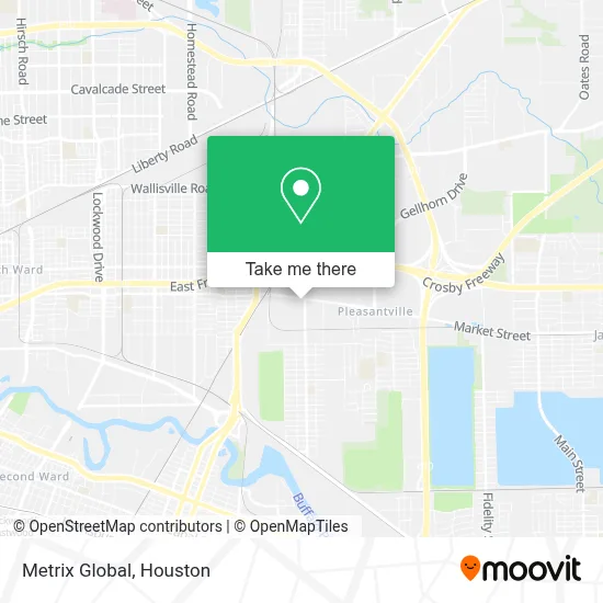 Metrix Global map