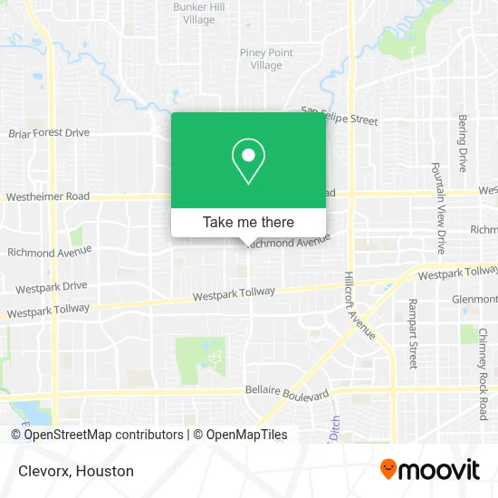 Clevorx map