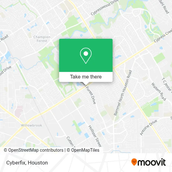 Cyberfix map