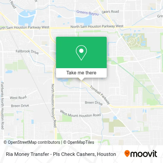 Ria Money Transfer - Pls Check Cashers map