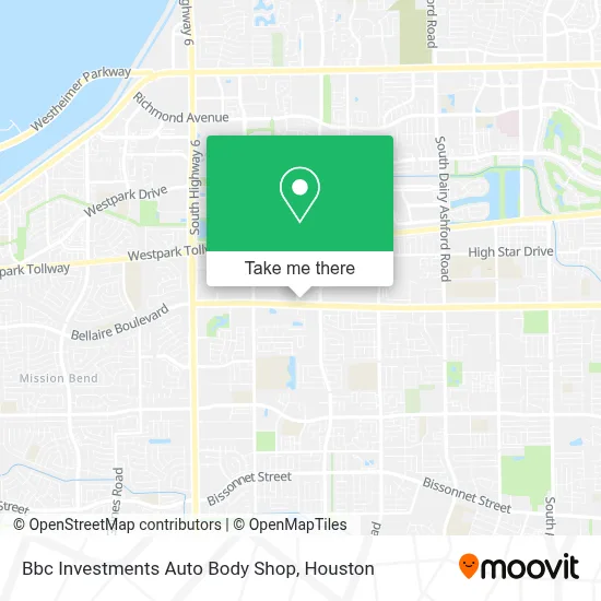 Bbc Investments Auto Body Shop map
