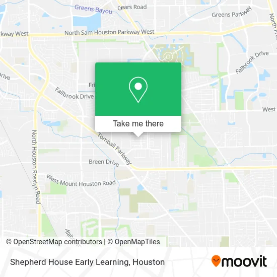 Shepherd House Early Learning map