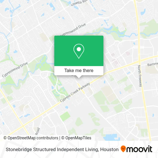 Stonebridge Structured Independent Living map