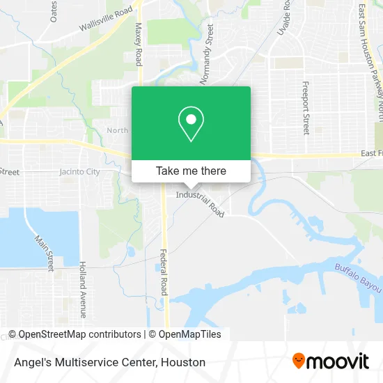 Angel's Multiservice Center map
