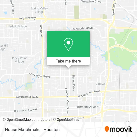 House Matchmaker map