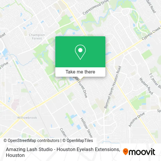 Amazing Lash Studio - Houston Eyelash Extensions map