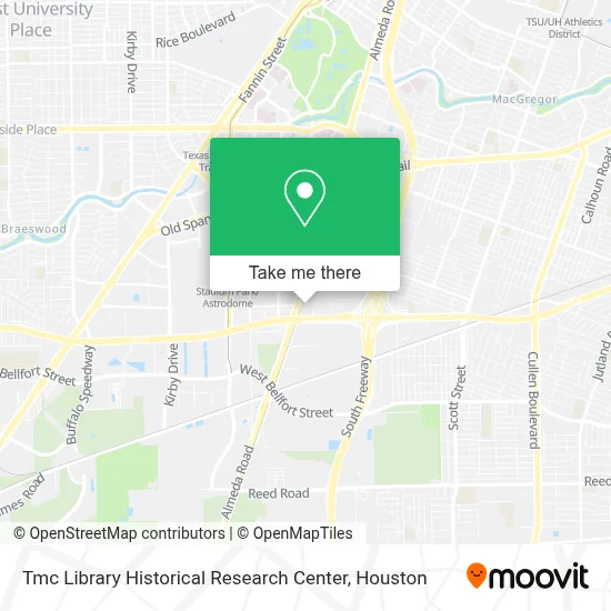 Tmc Library Historical Research Center map