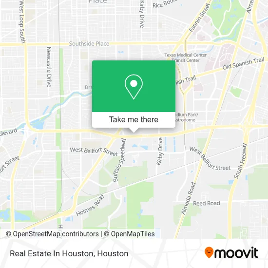Real Estate In Houston map