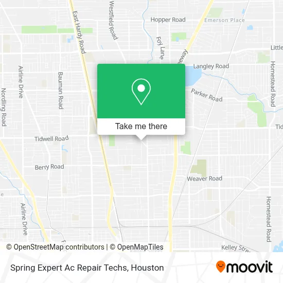 Spring Expert Ac Repair Techs map