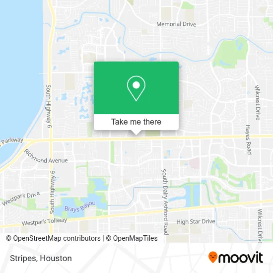 Stripes map